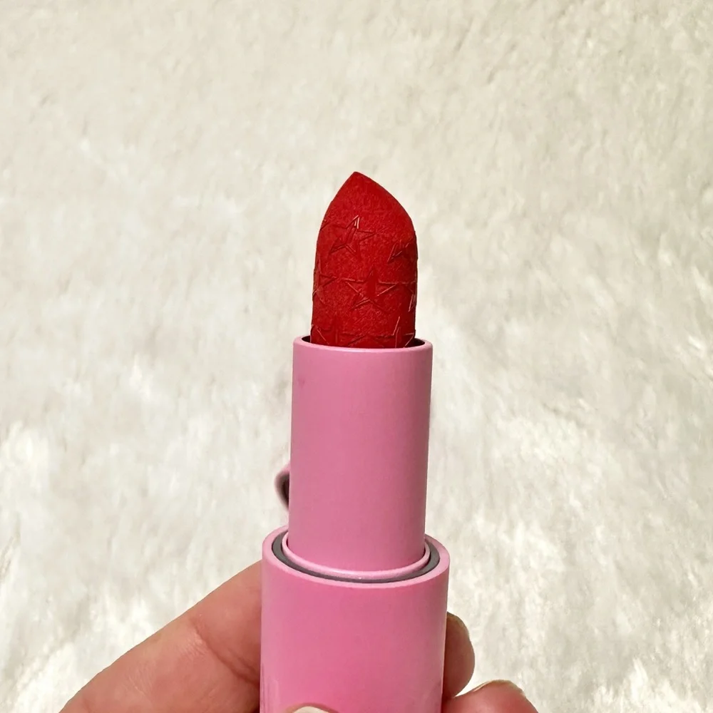 NIB Jeffree Star Velvet Trap Lipstick in Cherry Soda Full Size 3.3g